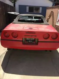 1989 Chevrolet Corvette Convertible