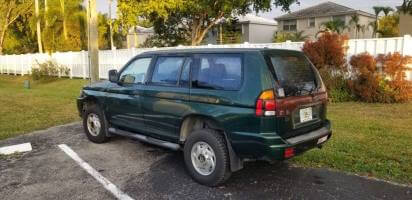 2001 Mitsubishi Montero Pompano Beach FL